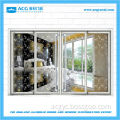 Elegant soundproof aluminum glass sliding door room divider